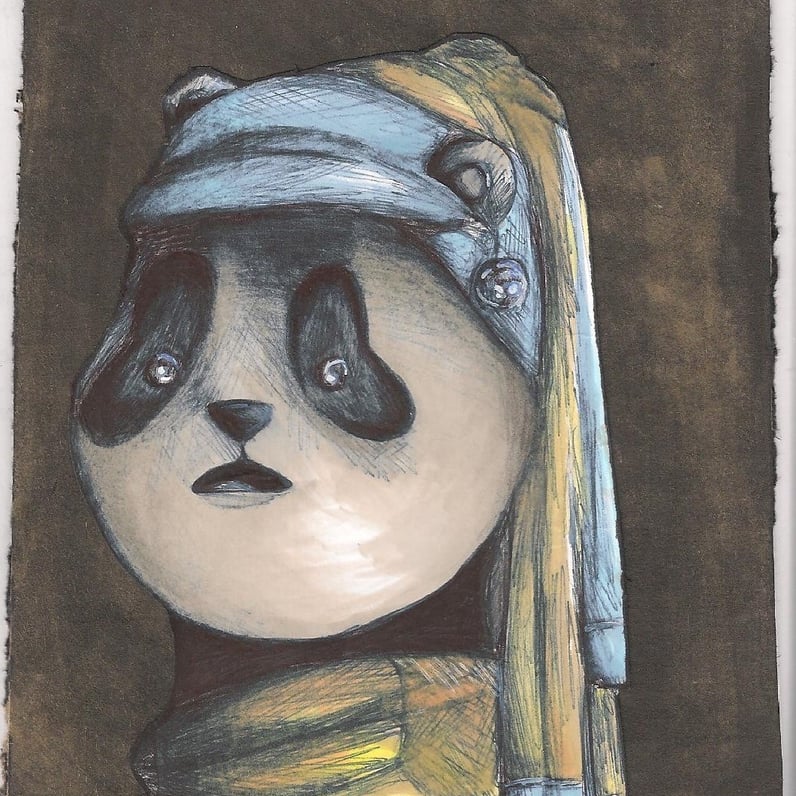 Panda and pearl